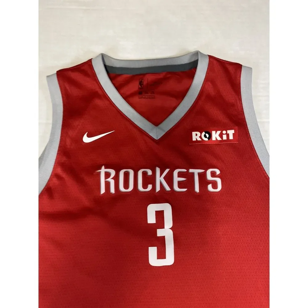 Nike Houston Rockets Chris Paul #3 NBA Basketball Jersey Mens Size XL‎ Red - Picture 4 of 16